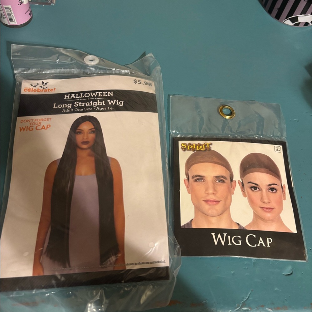 Halloween Wig and Wig Cap
